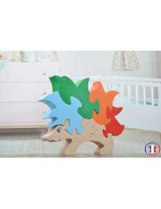 Wootswood-Jigsaw puzzle en bois adulte et enfant - Le perroquet