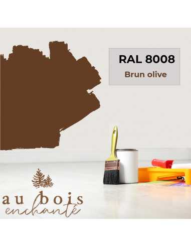 Peinture norme jouet Brun olive (RAL 8008)