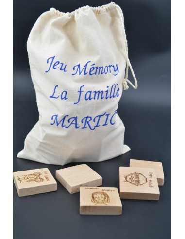 Jeu Memory Famille personnalisable